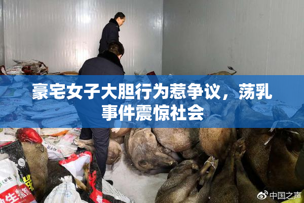 豪宅女子大胆行为惹争议，荡乳事件震惊社会