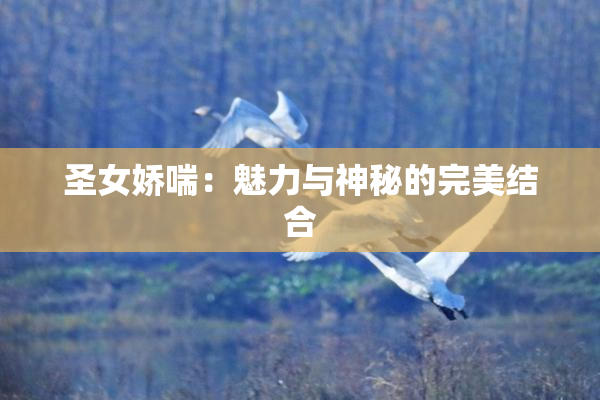 圣女娇喘：魅力与神秘的完美结合