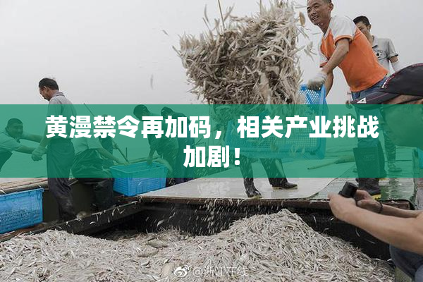 黄漫禁令再加码，相关产业挑战加剧！