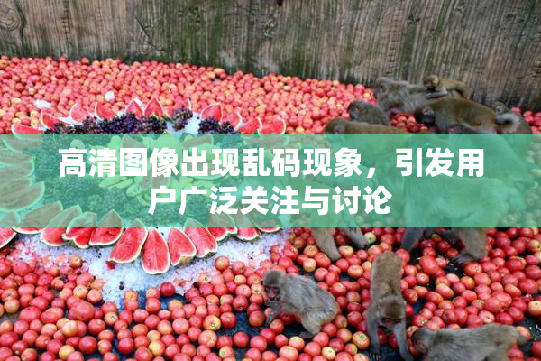 高清图像出现乱码现象，引发用户广泛关注与讨论