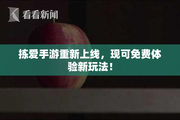 拣爱手游重新上线，现可免费体验新玩法！